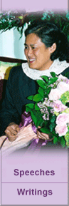 Speeches and Writings