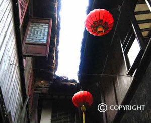 Close neighbour, Zhouzhuang row houses